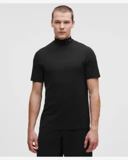Lululemon t-shirt coupe slim en piqué à col montant Homme – 1/5