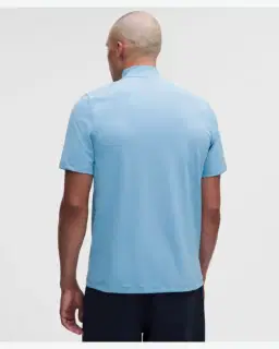 Lululemon t-shirt coupe slim en piqué à col montant Homme – 3/5