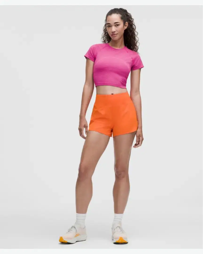 Lululemon T-Shirt Court Swiftly Tech 2 W - LW3IVES_076909 (1) au meilleur prix !