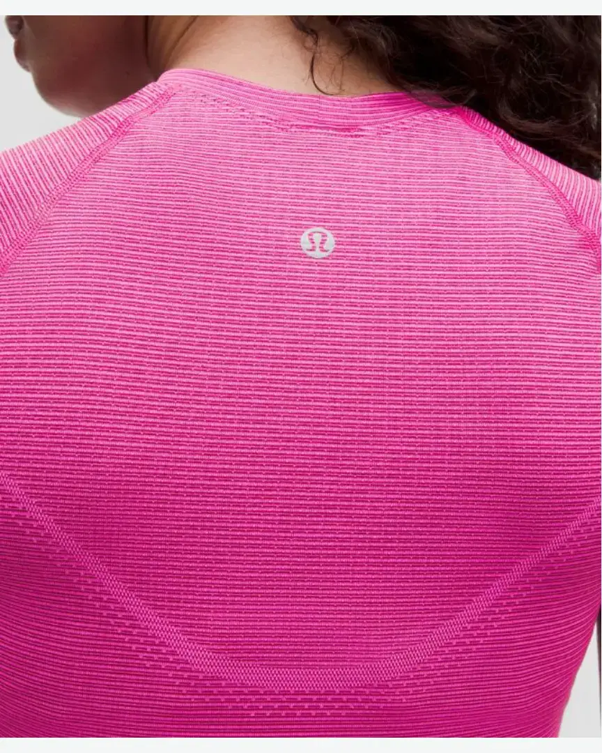 Lululemon T-Shirt Court Swiftly Tech 2 W - LW3IVES_076909 (4) au meilleur prix !