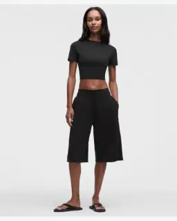 Lululemon t-shirt court wundermost à col rond en ultra-soft nulu Femme – 2/5