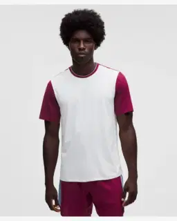 Lululemon t-shirt de tennis en mesh piqué Homme – 1/5