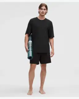 Lululemon t-shirt de yoga brossé à col rond Homme – 2/5