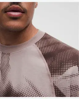 Lululemon t-shirt décontracté en coton imprimé collection slnsh Homme – 5/5