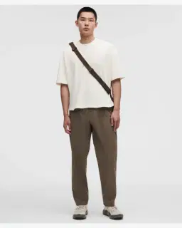 Lululemon t-shirt en jersey épais coupe carrée wash Homme – 2/5