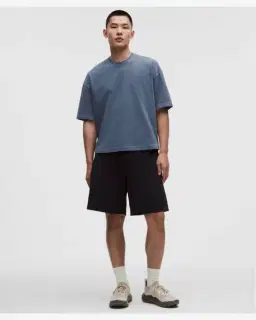 Lululemon t-shirt en jersey épais coupe carrée wash Homme – 2/5