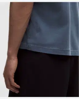 Lululemon t-shirt en jersey épais coupe carrée wash Homme – 5/5