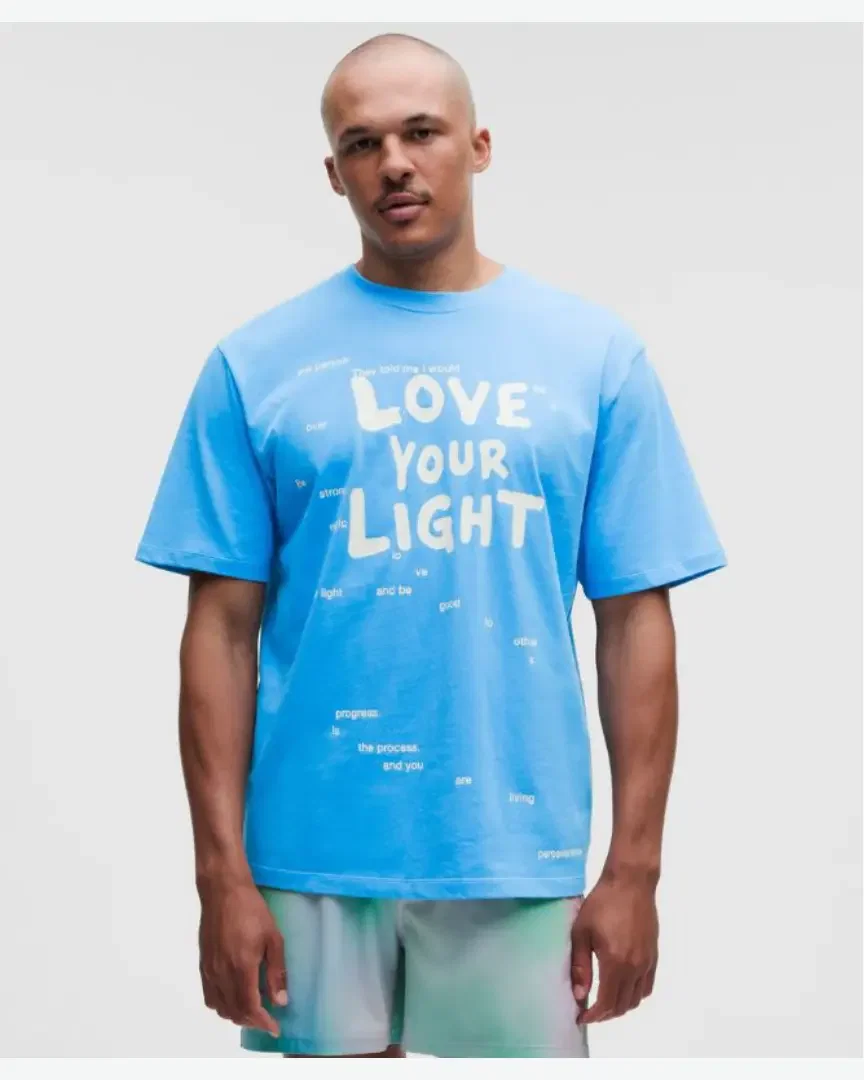 Lululemon T-Shirt En Jersey Épais Pride M