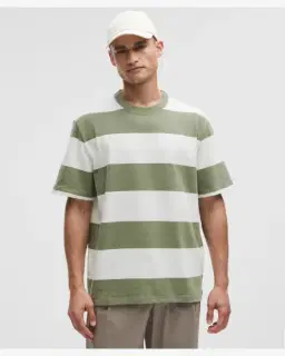 Lululemon t-shirt en jersey épais stripe Homme – 1/5