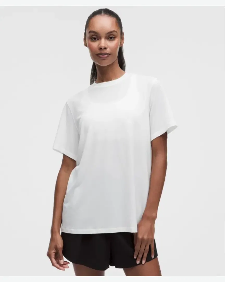 Lululemon T-Shirt Entraînement En Jersey W