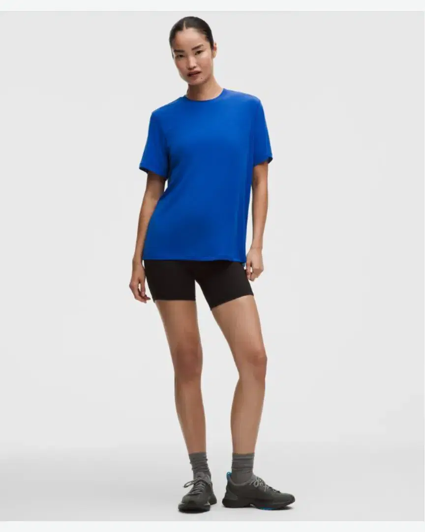 Lululemon T-Shirt Entraînement En Jersey W - LW3HQUS_075700 (1) au meilleur prix !