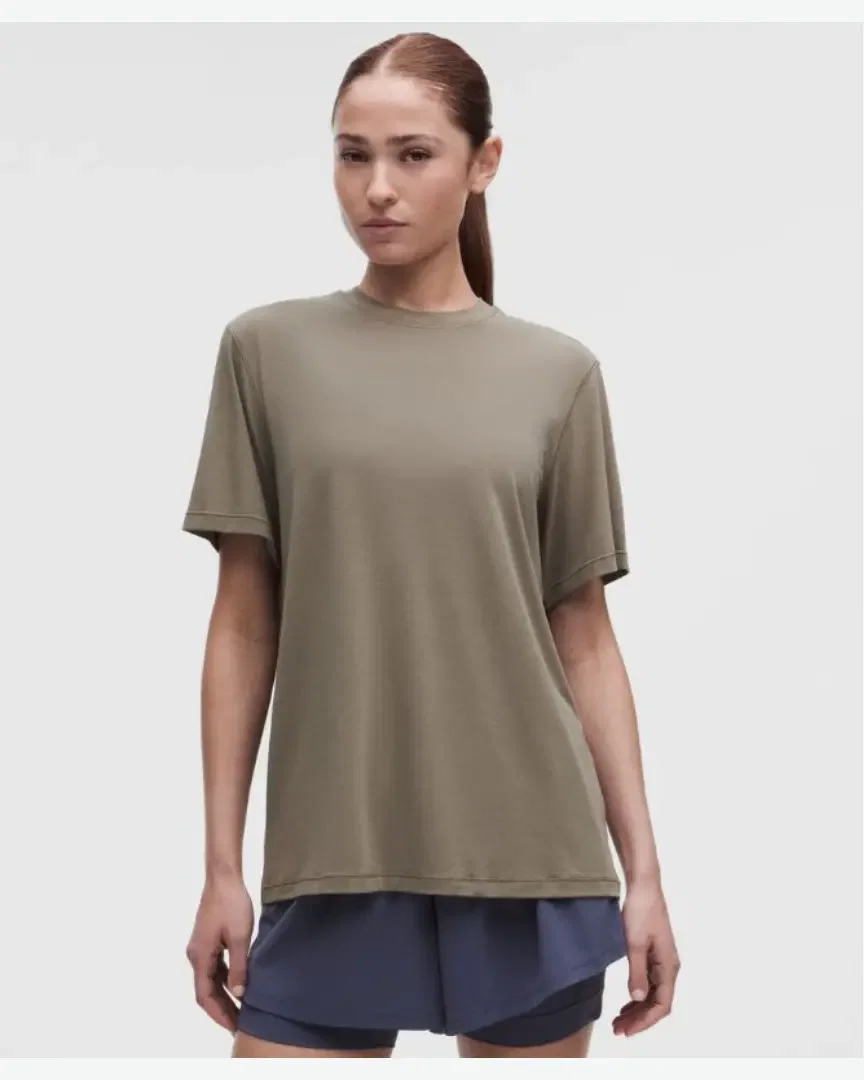 Lululemon T-Shirt Entraînement En Jersey W