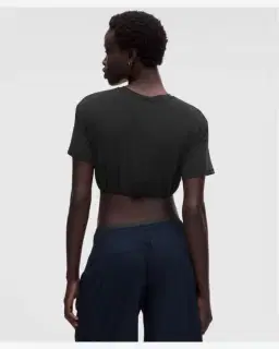 Lululemon t-shirt entraînement ultra court en jersey Femme – 3/5