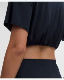 Lululemon t-shirt entraînement ultra court en jersey Femme – 5/5
