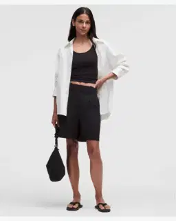 Lululemon t-shirt hold tight micro-côtelé à dos croisé Femme – 2/5