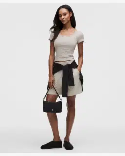 Lululemon t-shirt hold tight micro-côtelé à dos croisé Femme – 2/5