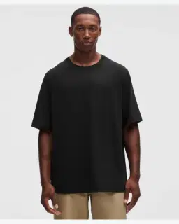 Lululemon t-shirt manches longues coupe décontractée chiné Homme – 1/5