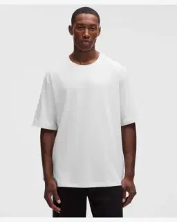Lululemon t-shirt manches longues coupe décontractée chiné Homme – 1/5