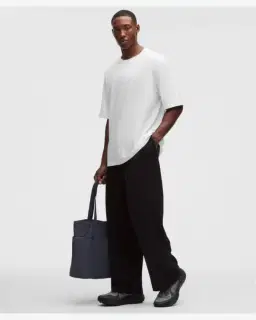 Lululemon t-shirt manches longues coupe décontractée chiné Homme – 2/5