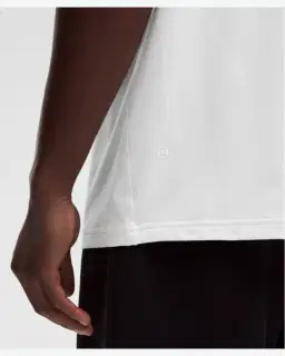 Lululemon t-shirt manches longues coupe décontractée chiné Homme – 5/5