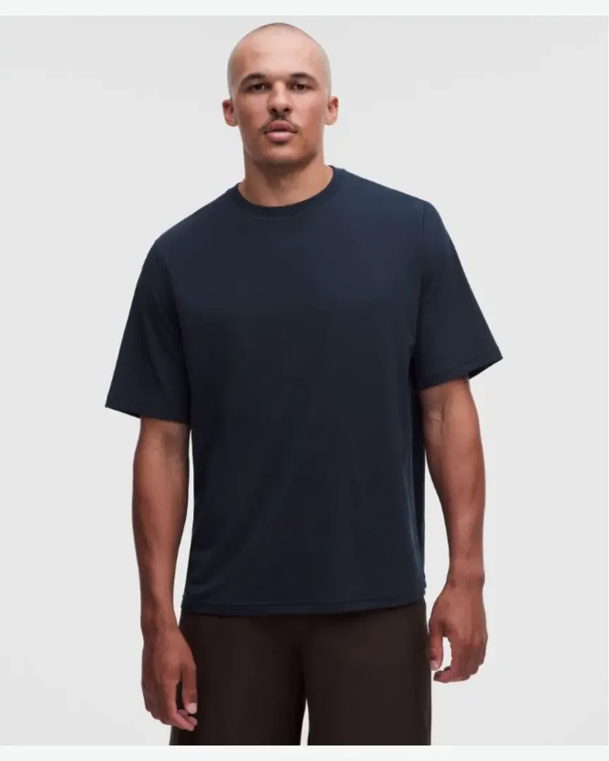 Lululemon T-Shirt Manches Longues Coupe Décontractée Chiné M
