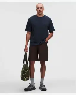 Lululemon t-shirt manches longues coupe décontractée chiné Homme – 2/5