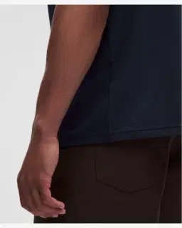 Lululemon t-shirt manches longues coupe décontractée chiné Homme – 5/5