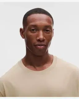 Lululemon t-shirt manches longues coupe décontractée chiné Homme – 4/5
