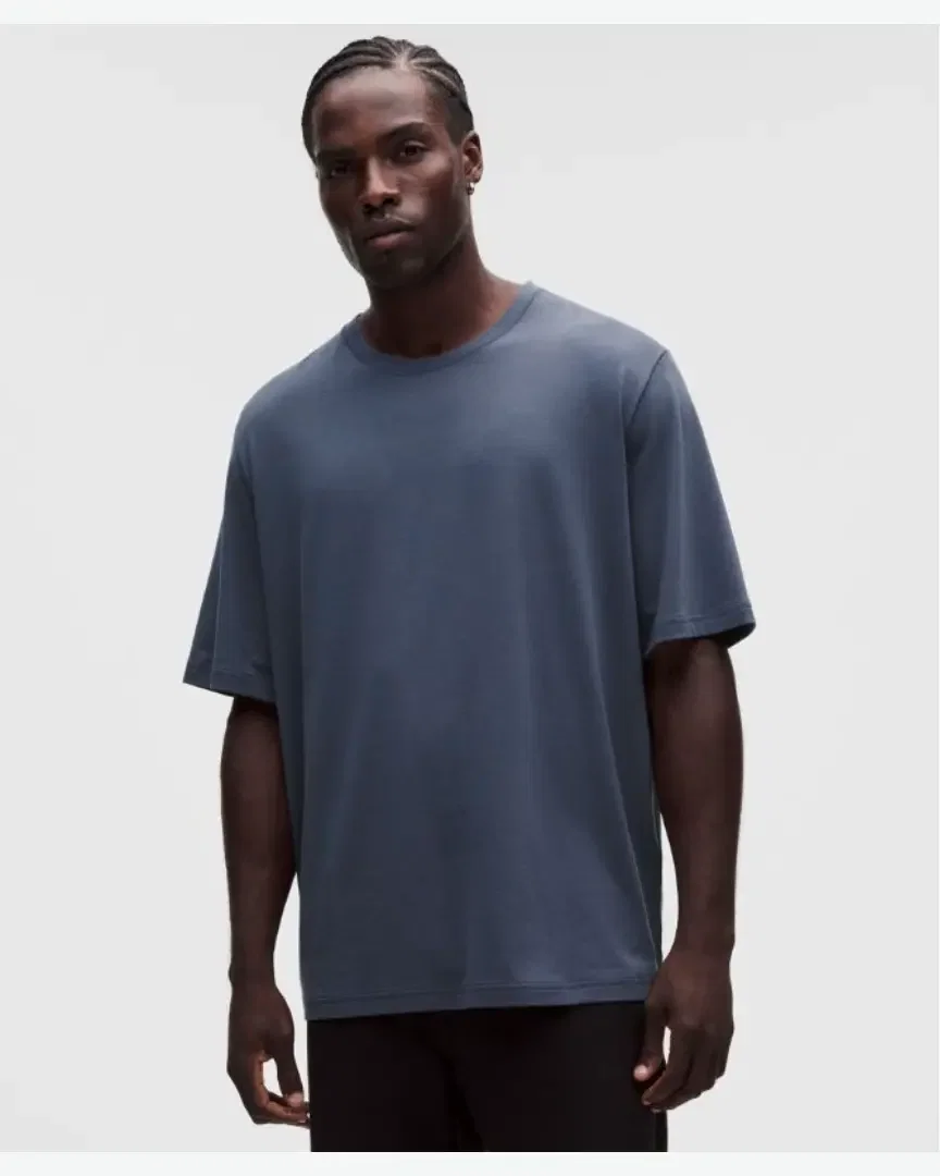 Lululemon T-Shirt Manches Longues Coupe Décontractée Chiné M