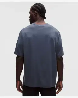 Lululemon t-shirt manches longues coupe décontractée chiné Homme – 3/5