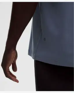 Lululemon t-shirt manches longues coupe décontractée chiné Homme – 5/5