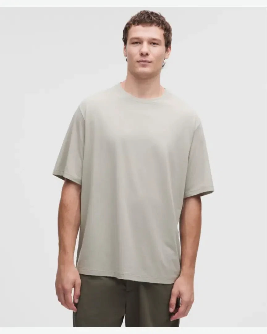 Lululemon T-Shirt Manches Longues Coupe Décontractée Chiné M
