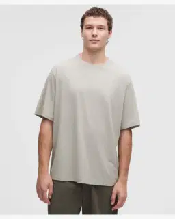 Lululemon t-shirt manches longues coupe décontractée chiné Homme – 1/5