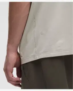 Lululemon t-shirt manches longues coupe décontractée chiné Homme – 5/5
