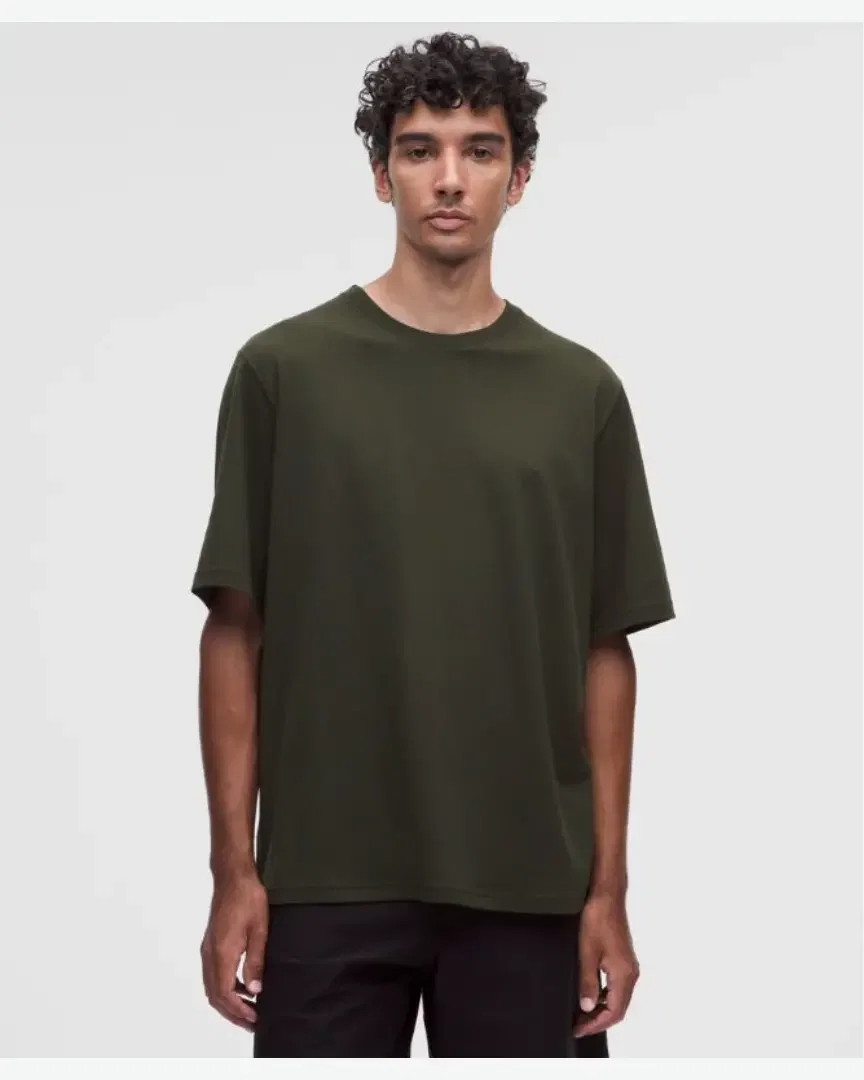 Lululemon T-Shirt Manches Longues Coupe Décontractée Chiné M