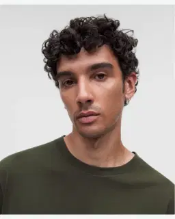 Lululemon t-shirt manches longues coupe décontractée chiné Homme – 4/5