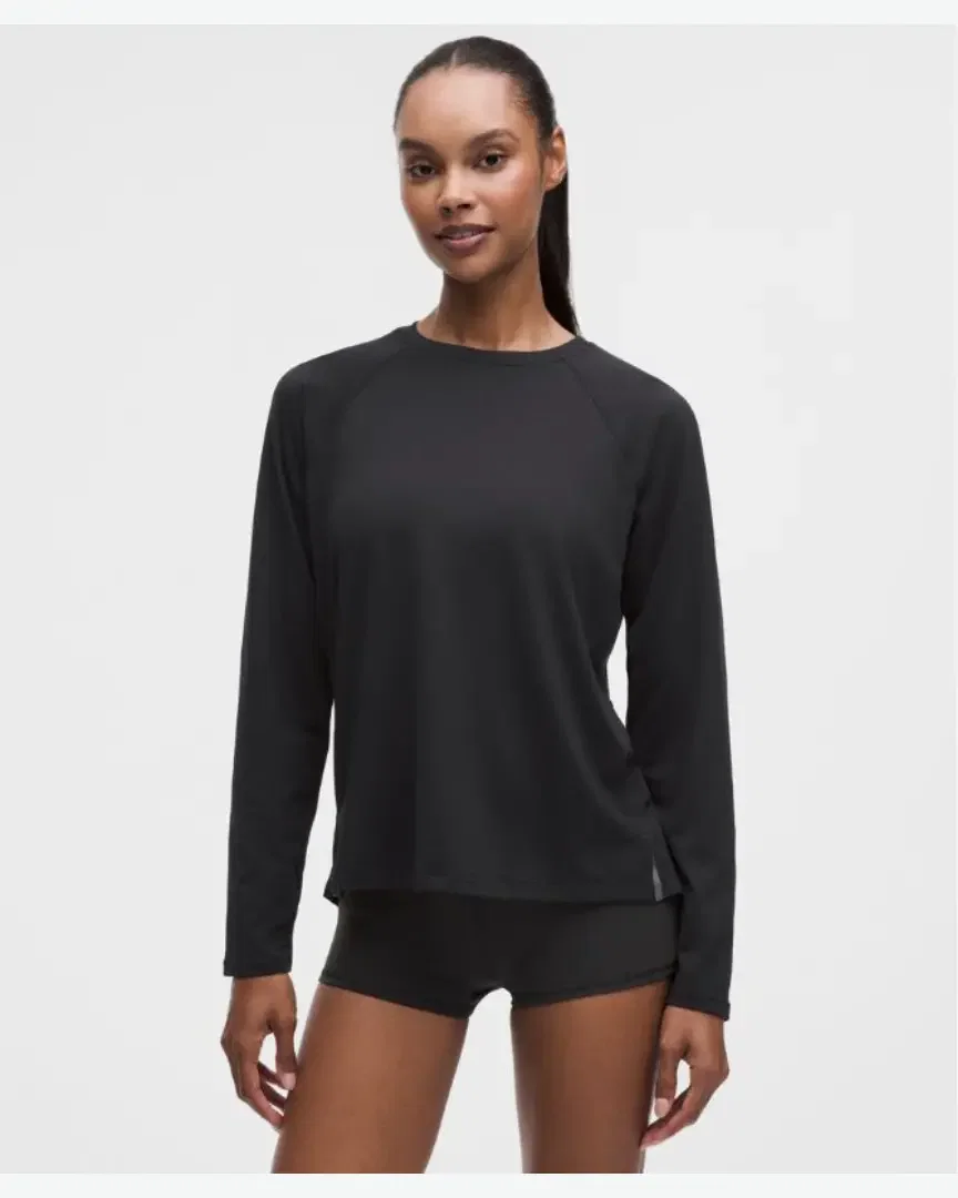 Lululemon T-Shirt Manches Longues License To Train Coupe Classique W
