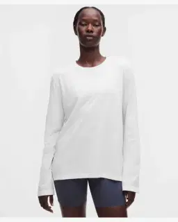Lululemon t-shirt manches longues swiftly relaxed nouvelle coupe Femme – 1/5