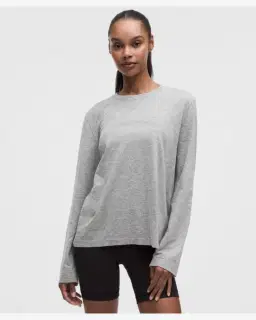 Lululemon t-shirt manches longues swiftly relaxed nouvelle coupe Femme – 1/5