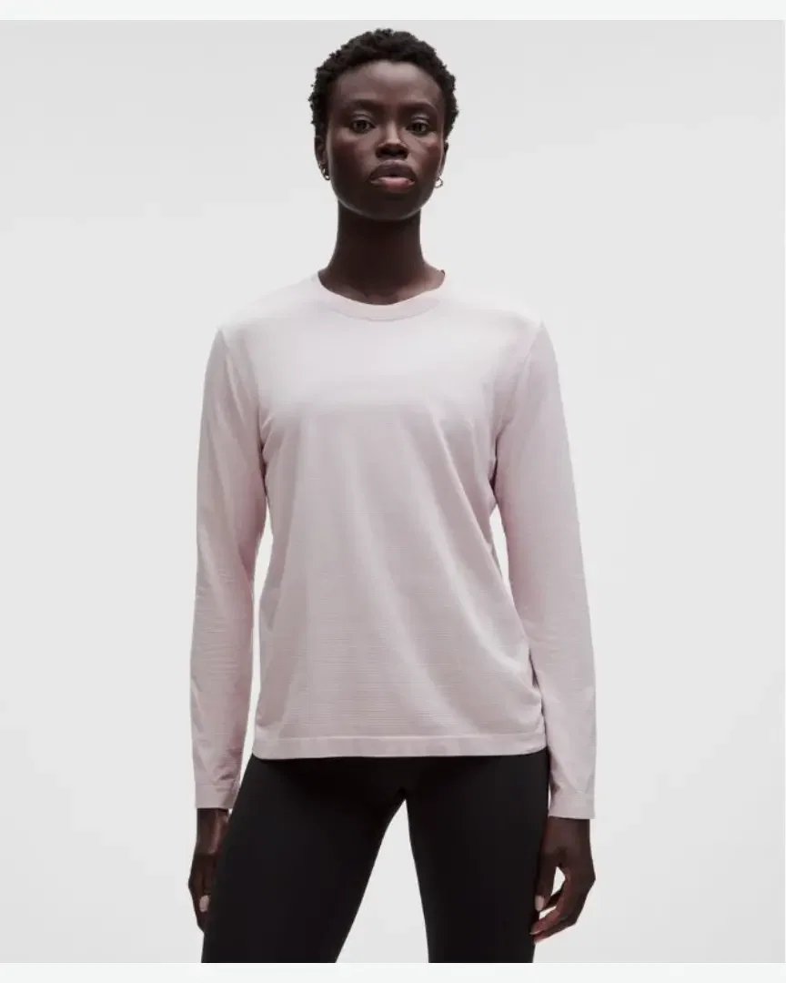 Lululemon T-Shirt Manches Longues Swiftly Relaxed Nouvelle Coupe W