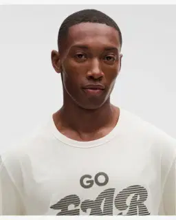 Lululemon t-shirt mile maker en mesh run graphic Homme – 4/5