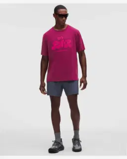Lululemon t-shirt mile maker en mesh run graphic Homme – 2/5