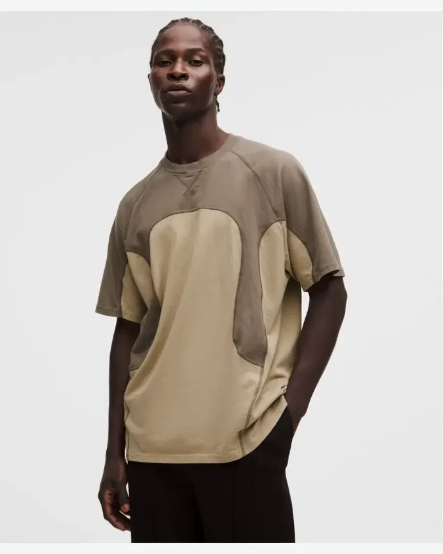Lululemon t-shirt oversize en coton biologique collection slnsh Homme