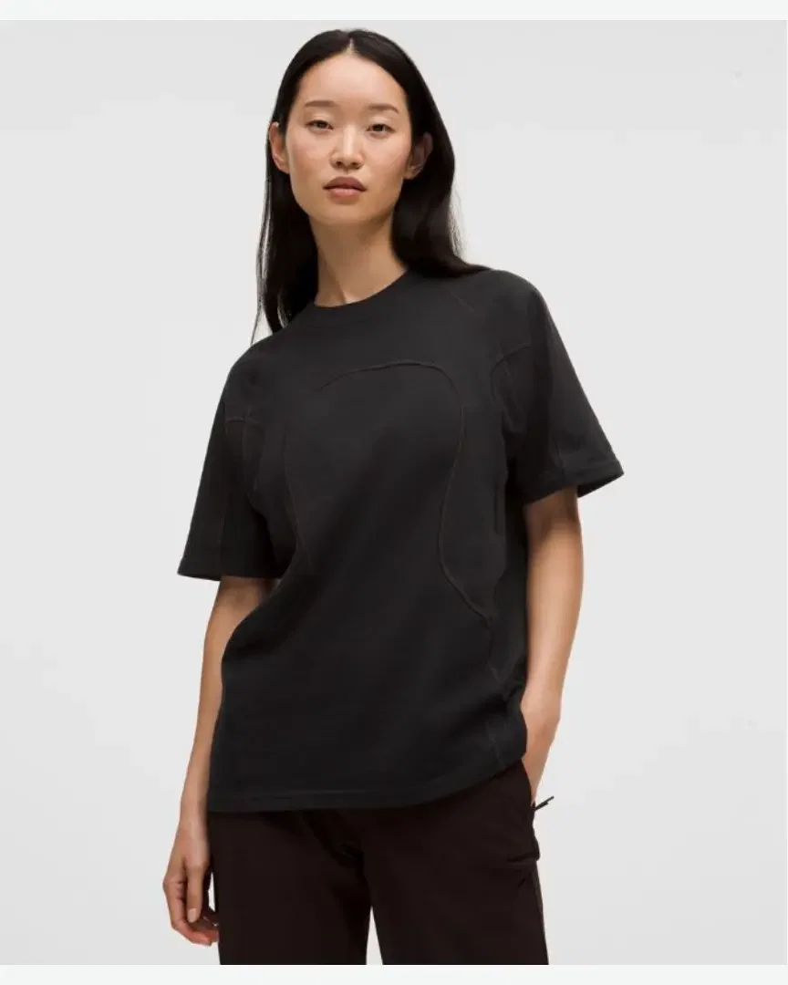 Lululemon t-shirt oversize en coton biologique collection slnsh Femme