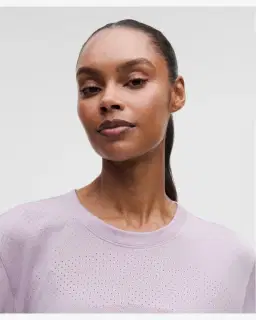 Lululemon t-shirt swiftly relaxed longueur hanche logo Femme – 4/5