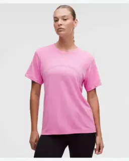 Lululemon t-shirt swiftly relaxed longueur hanche logo Femme – 1/5