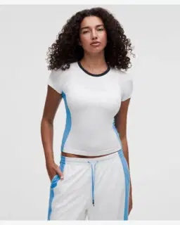Lululemon t-shirt swiftly tech 2 longueur taille colourblock Femme – 1/5
