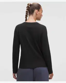 Lululemon t-shirt the classic à manches longues en jersey Femme – 3/5
