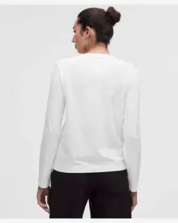 Lululemon t-shirt the classic à manches longues en jersey Femme – 3/5
