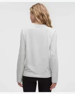 Lululemon t-shirt the classic à manches longues en jersey Femme – 3/5
